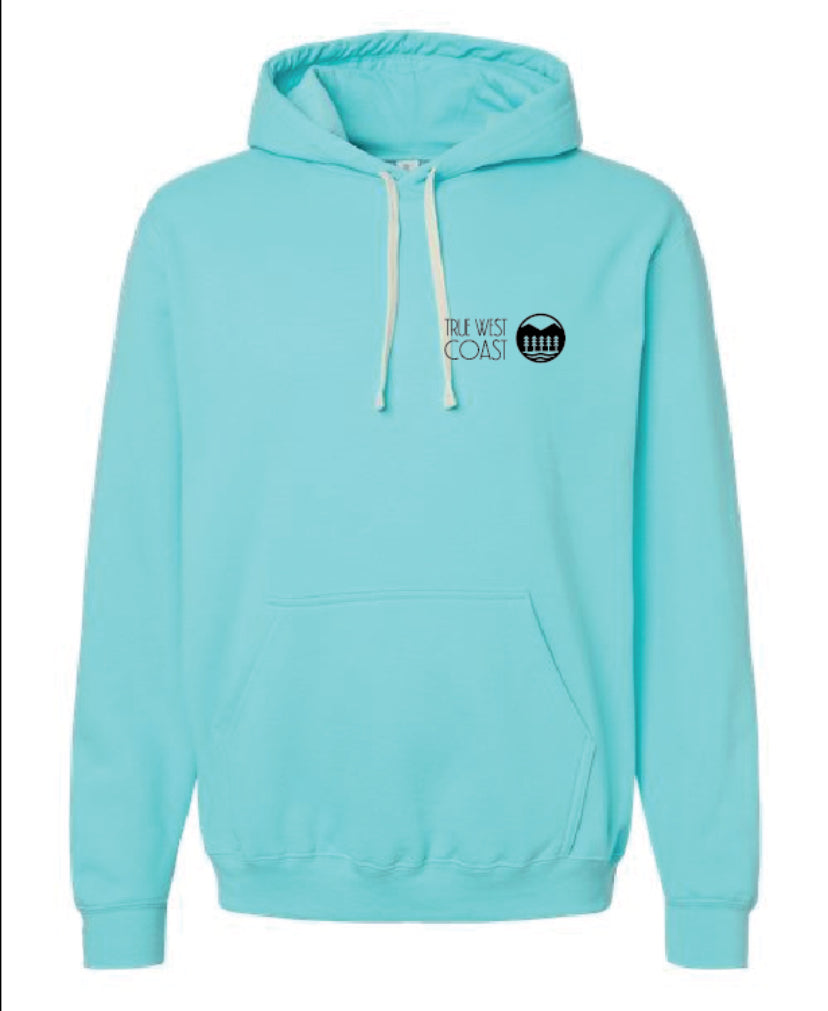 TWC • hoodie • Aqua