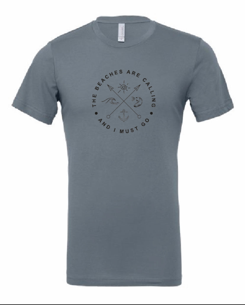 BeachesXcalling •TEE• Slate