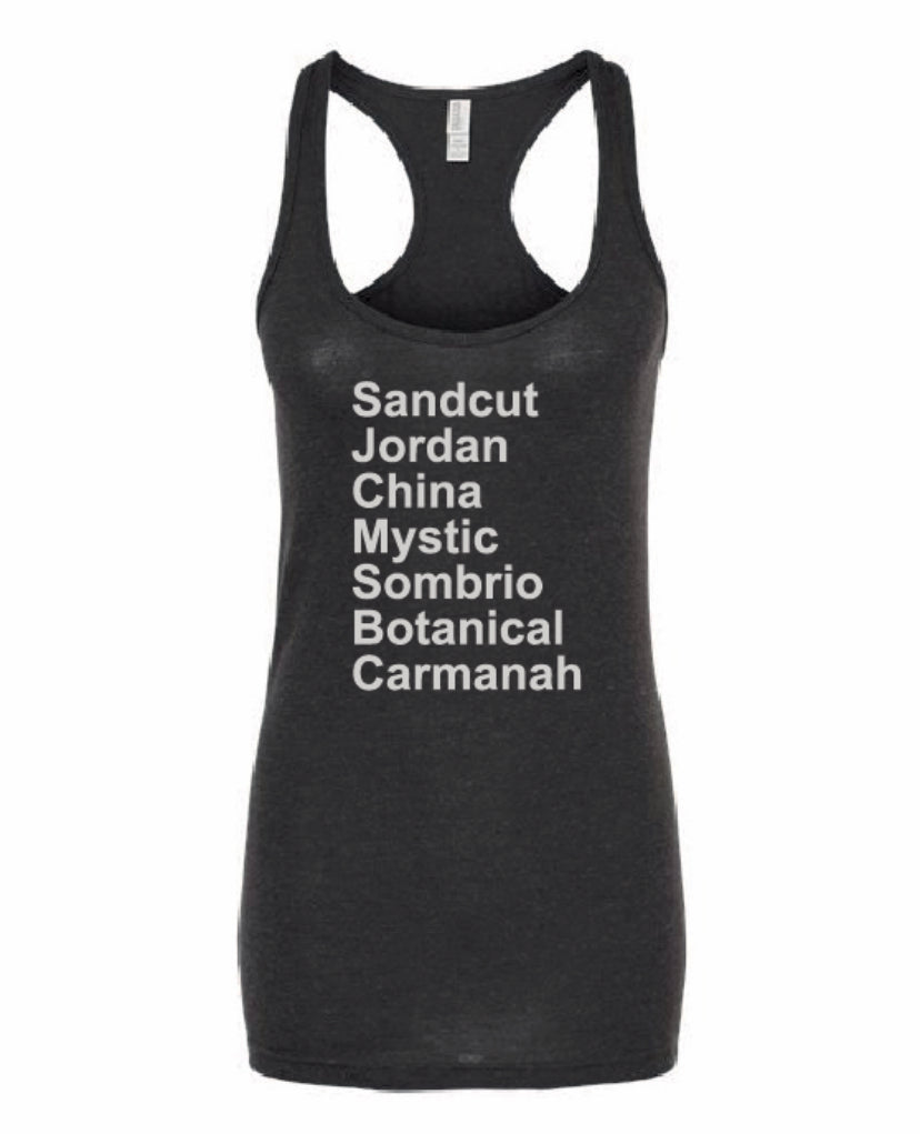JDF • Racer Tank • Ladies