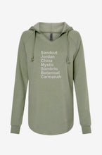 Load image into Gallery viewer, JDF • wave wash • Hoodie • ladies
